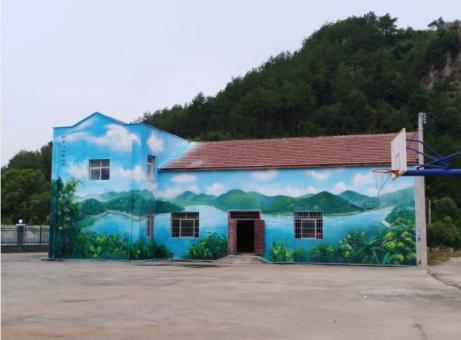 上高彩绘墙绘一般制作的位置