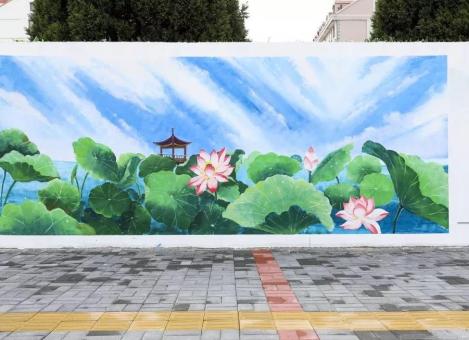 上高墙绘施工材料制作工艺说明