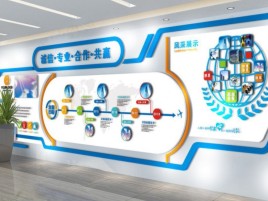 上高企业文化墙制作都有什么特点呢