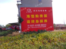 上高农村墙体广告给农村人民带来方便