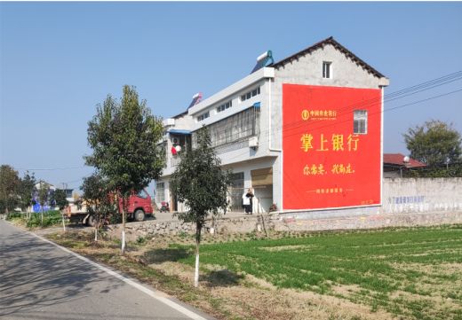 上高墙体广告具有的独特优势