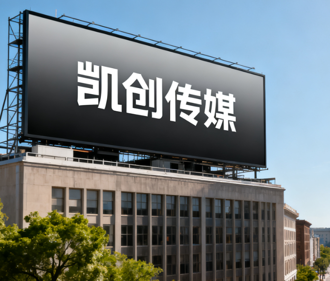 上高户外广告牌的设计与制作