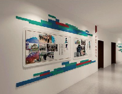 上高企业文化墙用什么材料好？