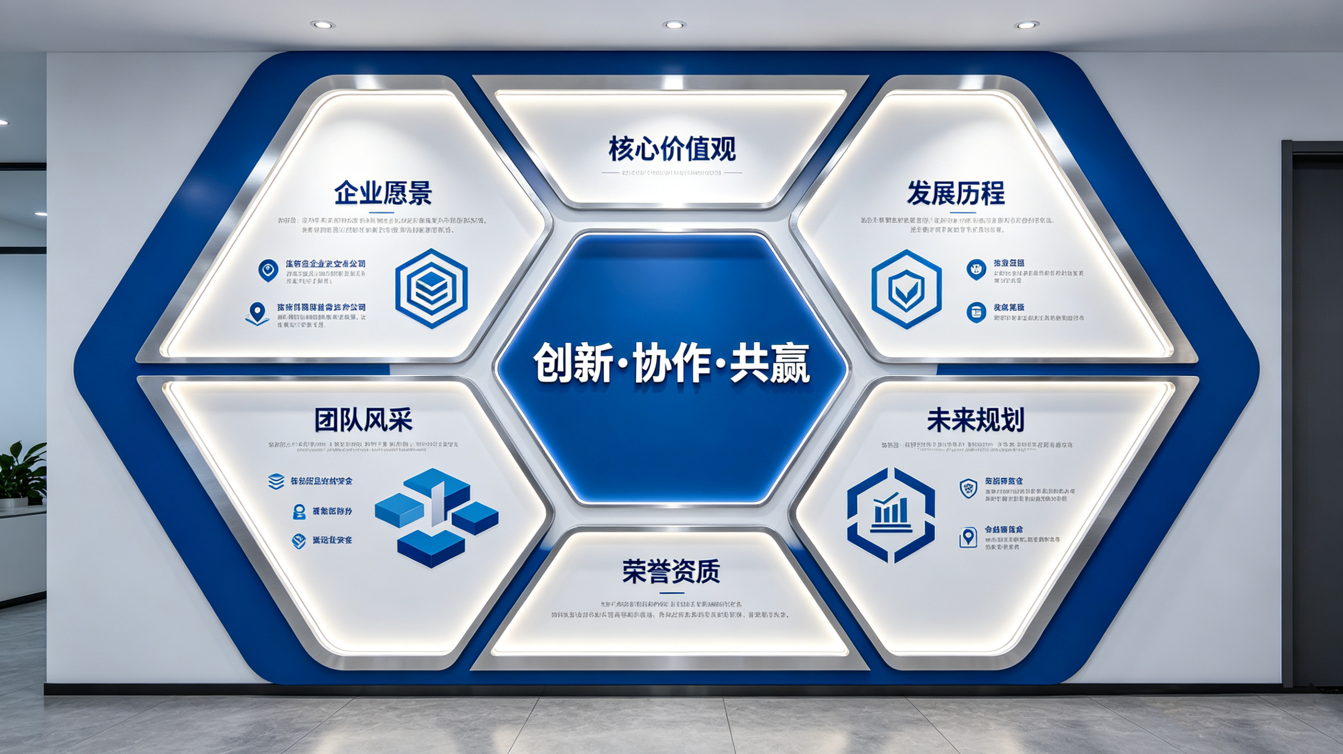 上高企业文化墙六边形避坑指南（新手常犯5个错误）